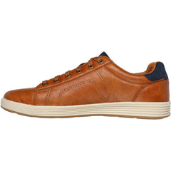 Men's Wide Fit 210946 Cavell Hensley Shoes- Luggage