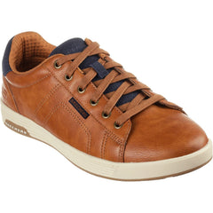 Men's Wide Fit 210946 Cavell Hensley Shoes- Luggage